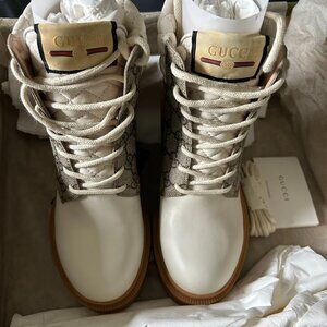 Gucci Lug Sole Ankle Boot